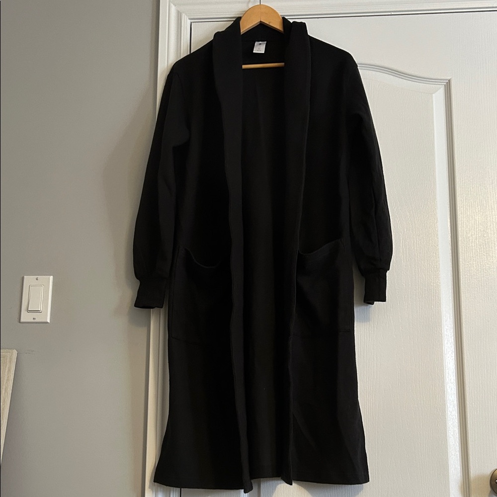 Smash + Tess Black Women's Long Cardigan